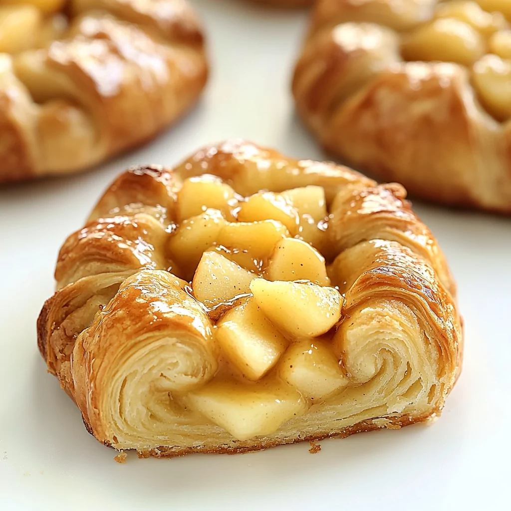 Crescent Roll Apple Danish