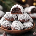 Double Chocolate Snowball Cookies