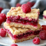 Five Ingredient Raspberry Bars