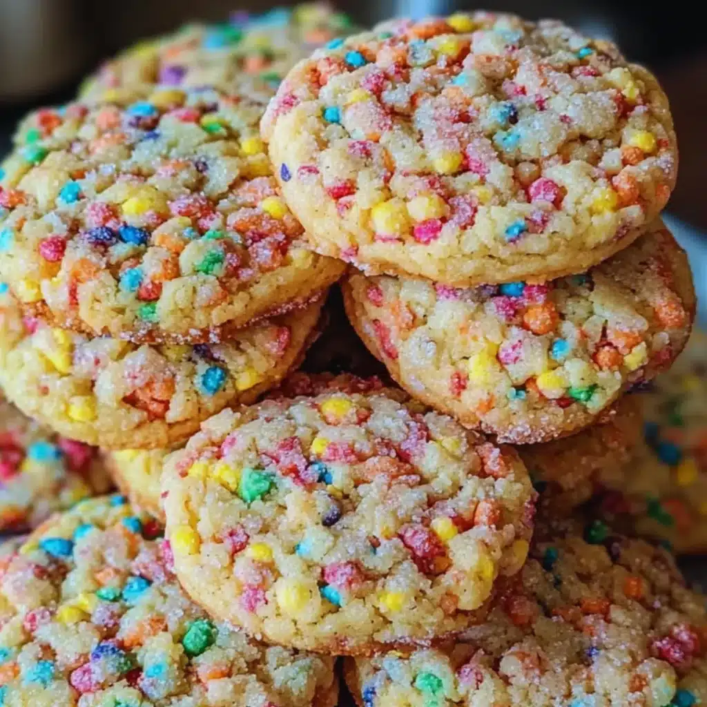 Fruity Pebbles Cookies