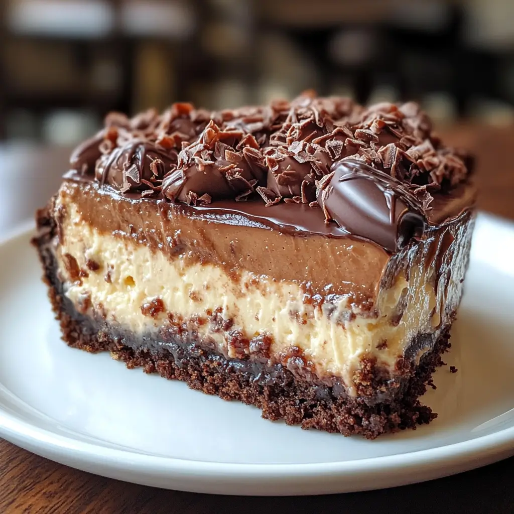 German Chocolate Cheesecake