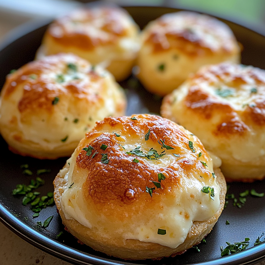 Gooey Mozzarella Biscuit Bombs