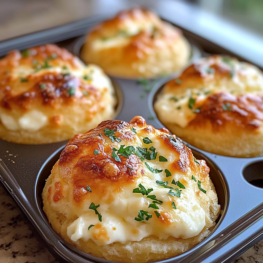 Gooey Mozzarella Biscuit Bombs