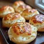 Gooey Mozzarella Biscuit Bombs