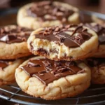 Gooey Reese's Cheesecake Cookies