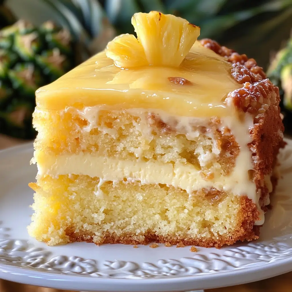 Hawaiian Pineapple Cake