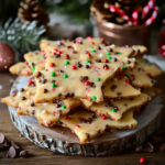 Holiday Sugar Cookie Brittle