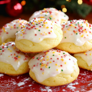 Italian Lemon Drop Cookies