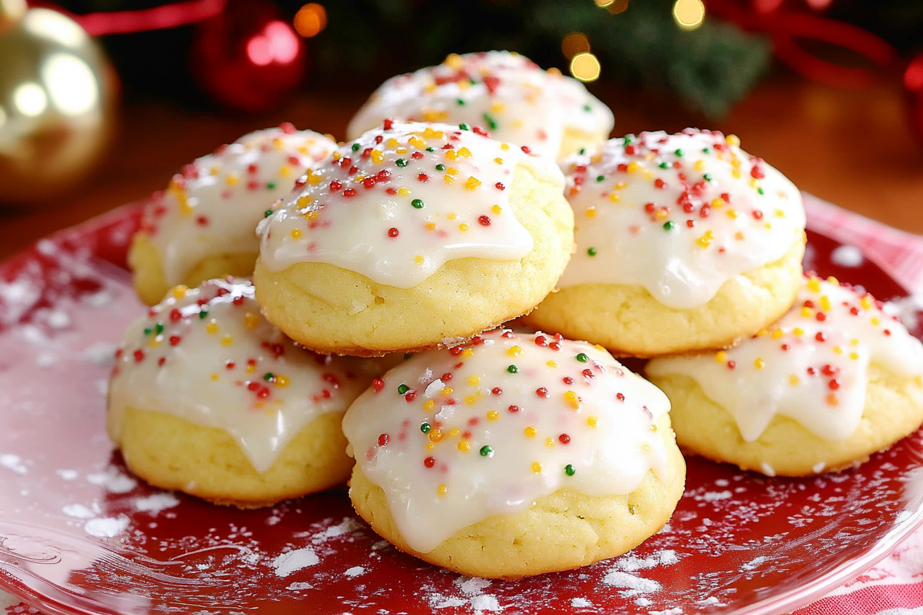 Italian Lemon Drop Cookies