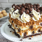 Layered Cannoli Cake