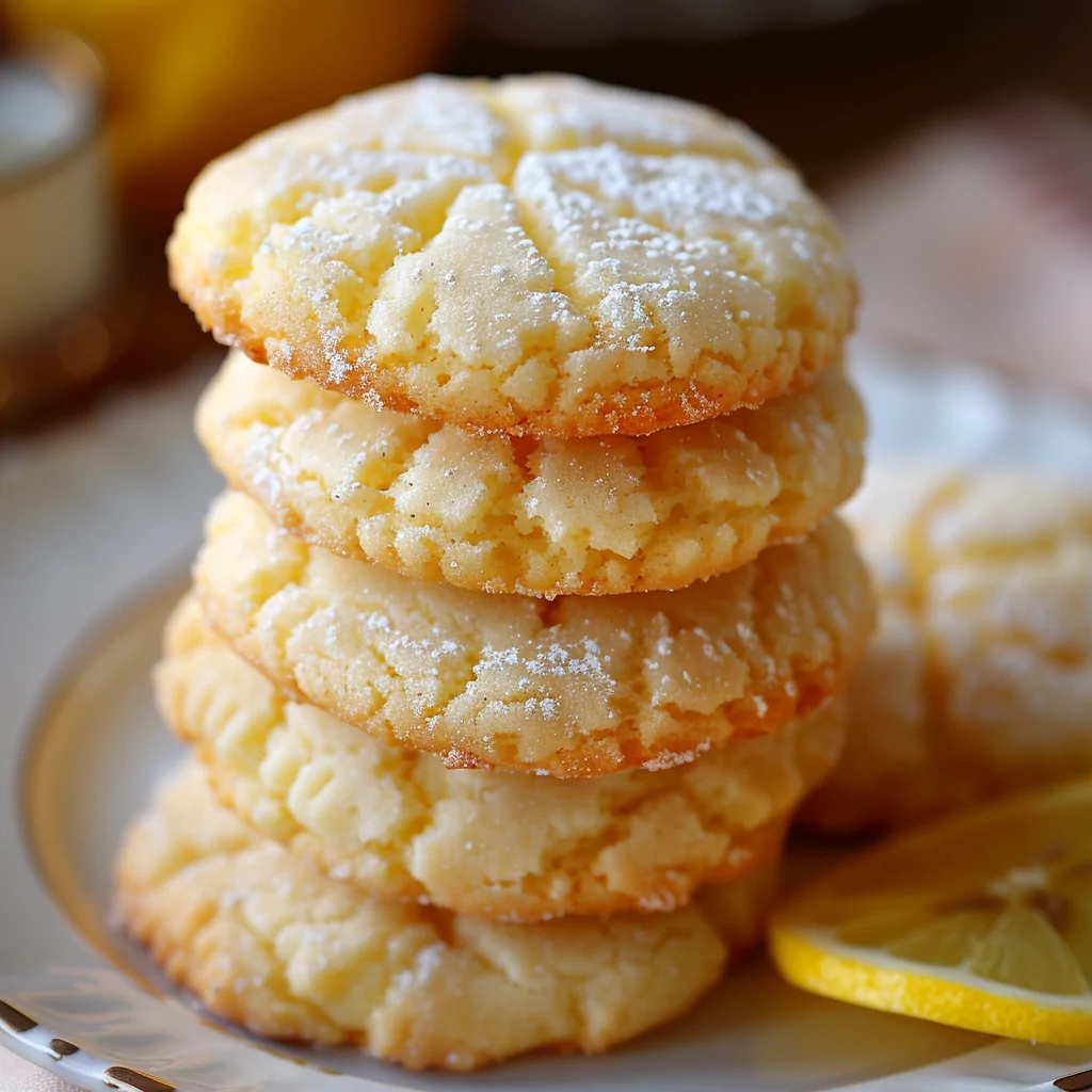 Lemon Pound Cake Cookies