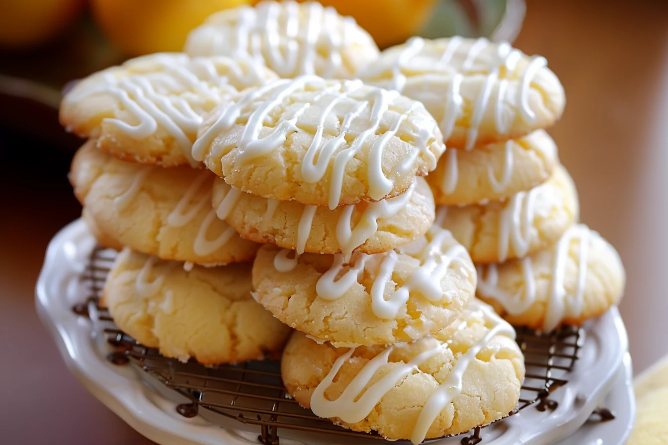 Lemon Pound Cake Cookies