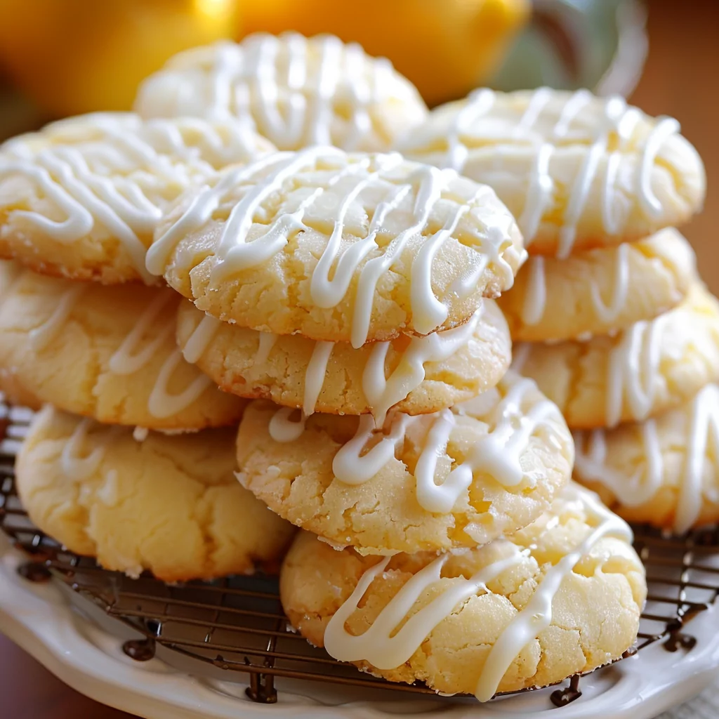 Lemon Pound Cake Cookies