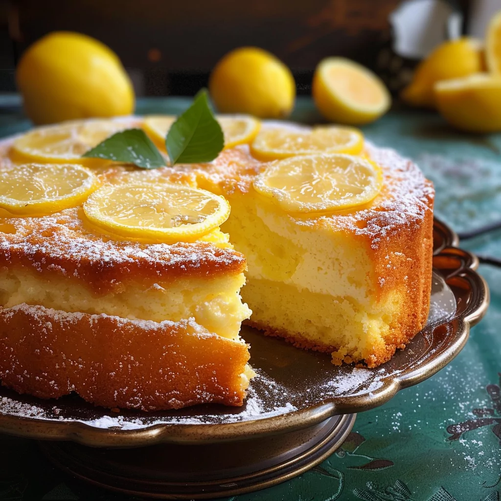 Limoncello Ricotta Cake