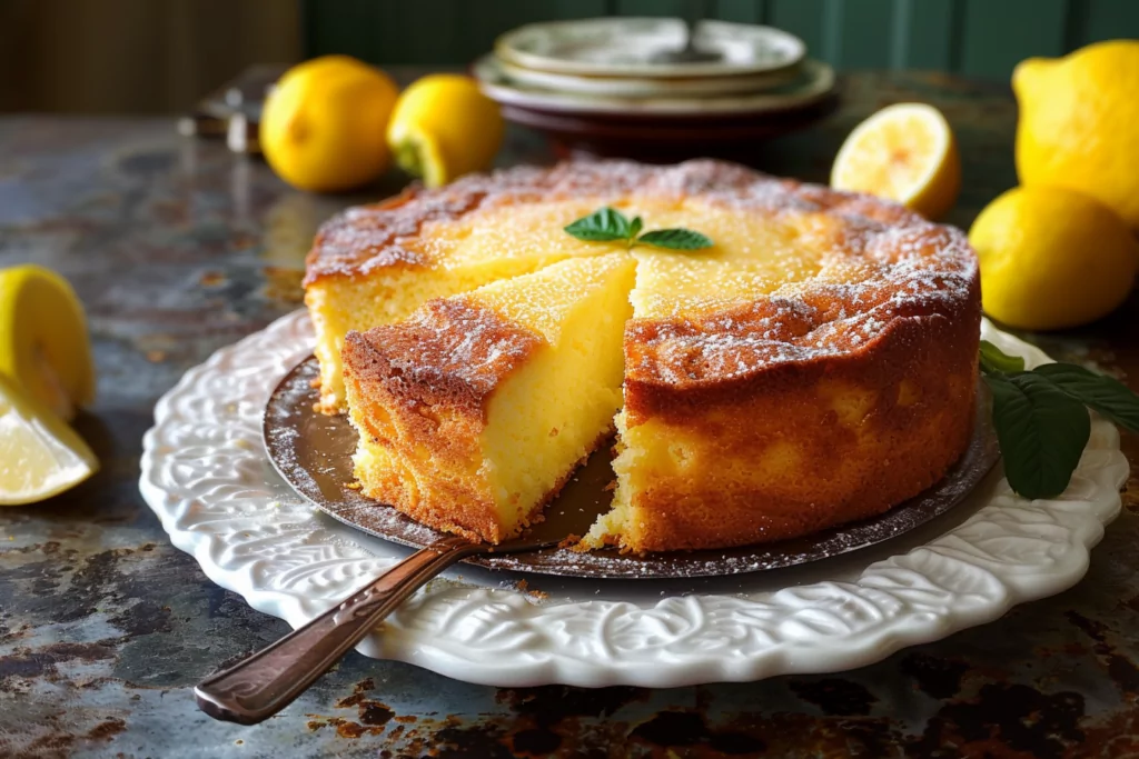 Limoncello Ricotta Cake