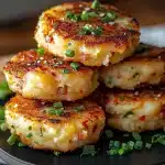 Loaded Mashed Potato Cakes