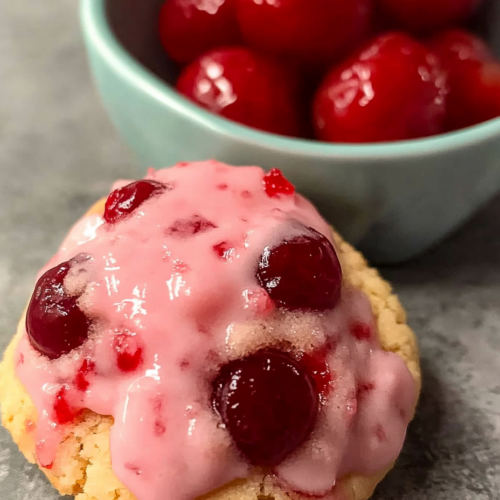 Maraschino Cherry Cookie