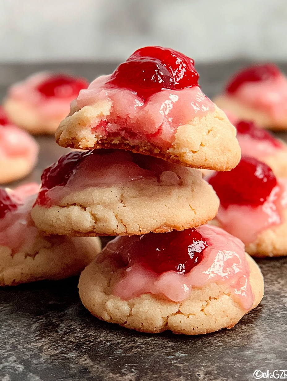 Maraschino Cherry Cookie