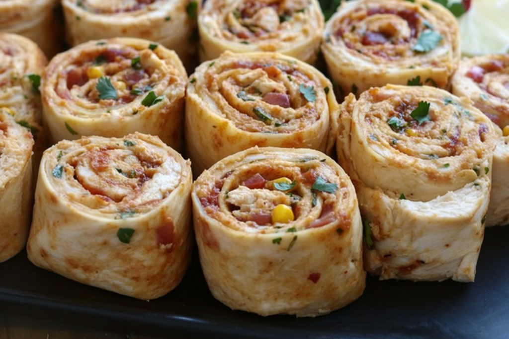 Mexican Chicken Pinwheels