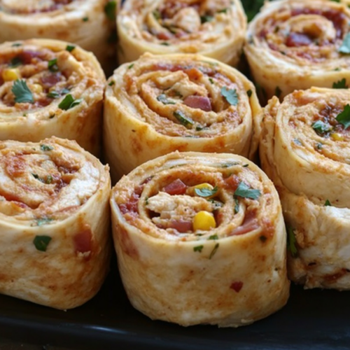 Mexican Chicken Pinwheels