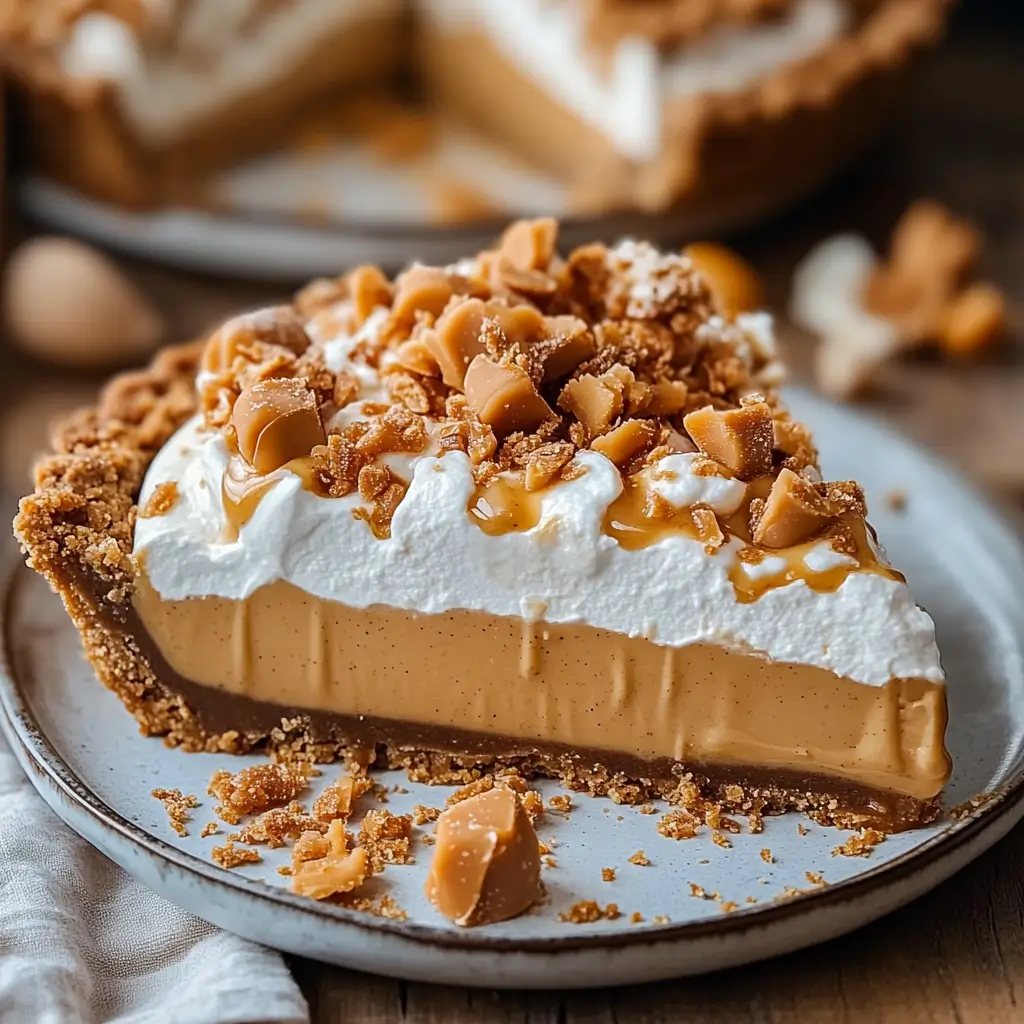 No-Bake Butterscotch Pie