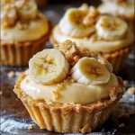 No-Bake Mini Banana Cream Pies