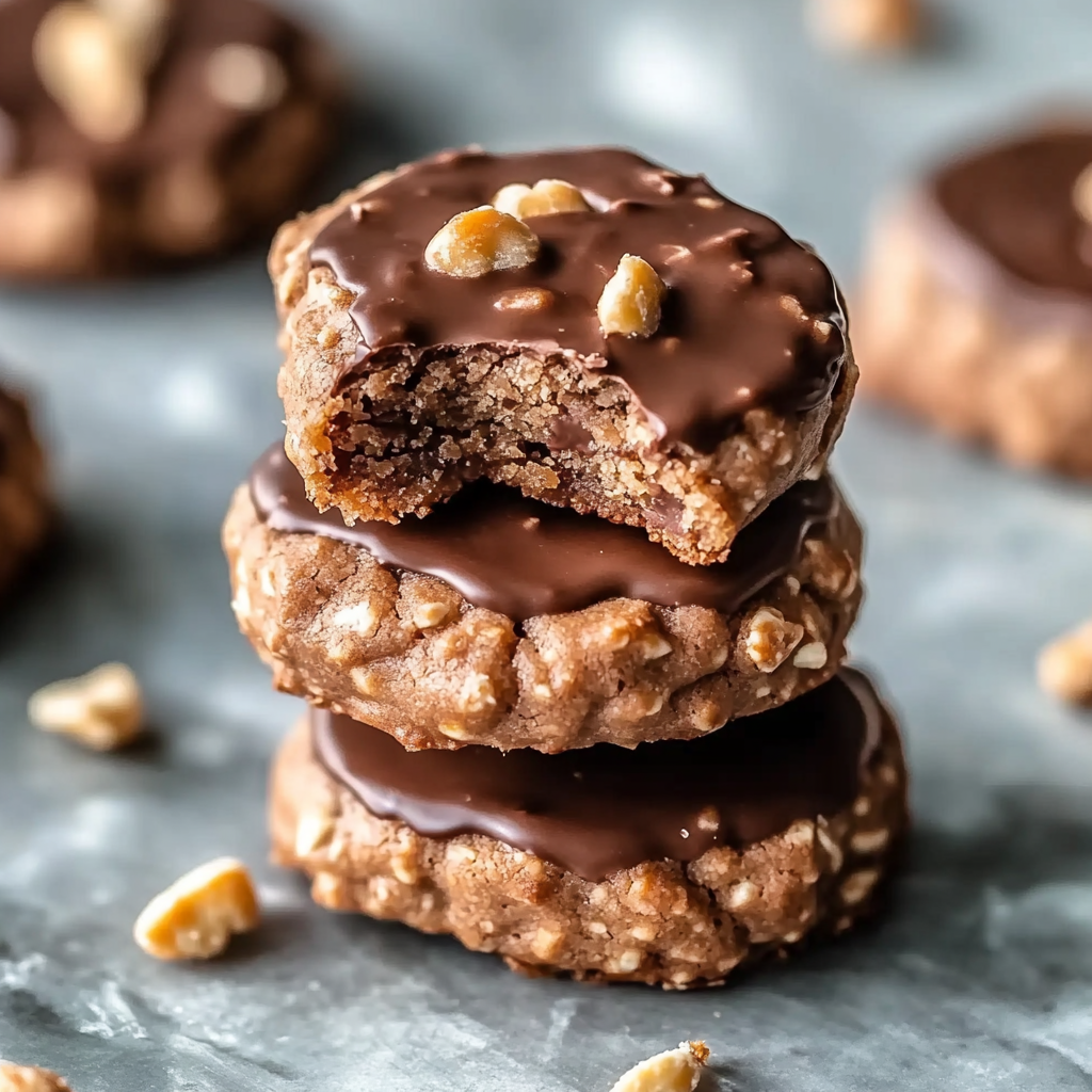 No Bake Preacher Cookies