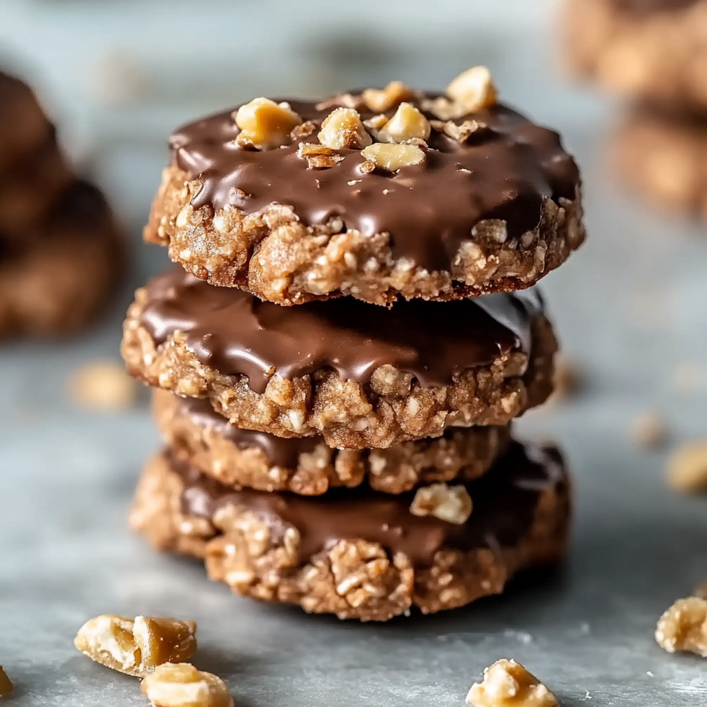 No Bake Preacher Cookies