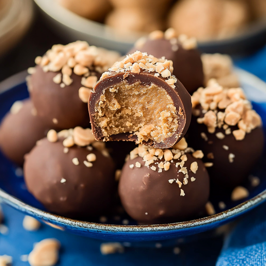 Old Fashioned Peanut Butter Balls