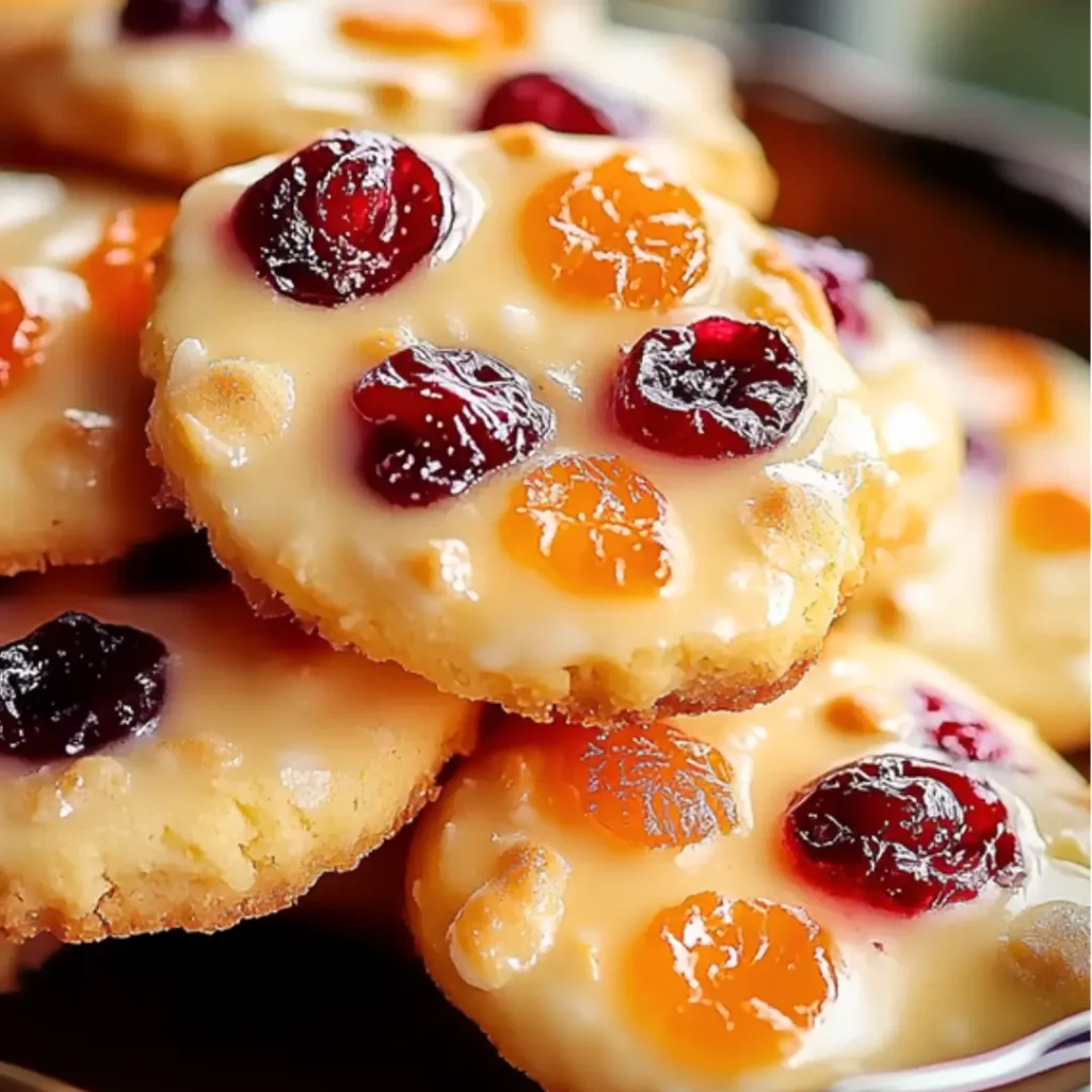 Orange Cranberry Ricotta Cookies