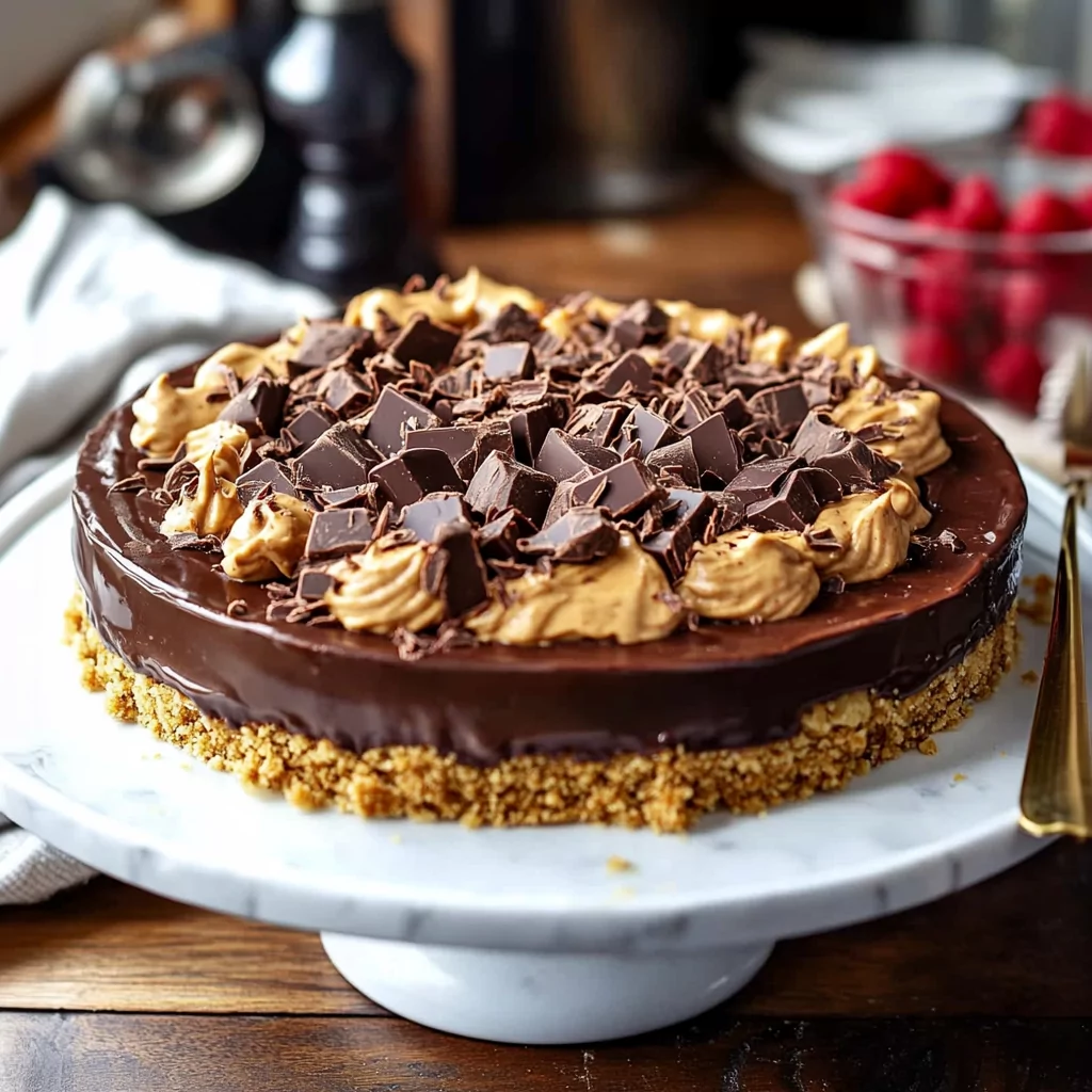 Peanut Butter Chocolate Pie