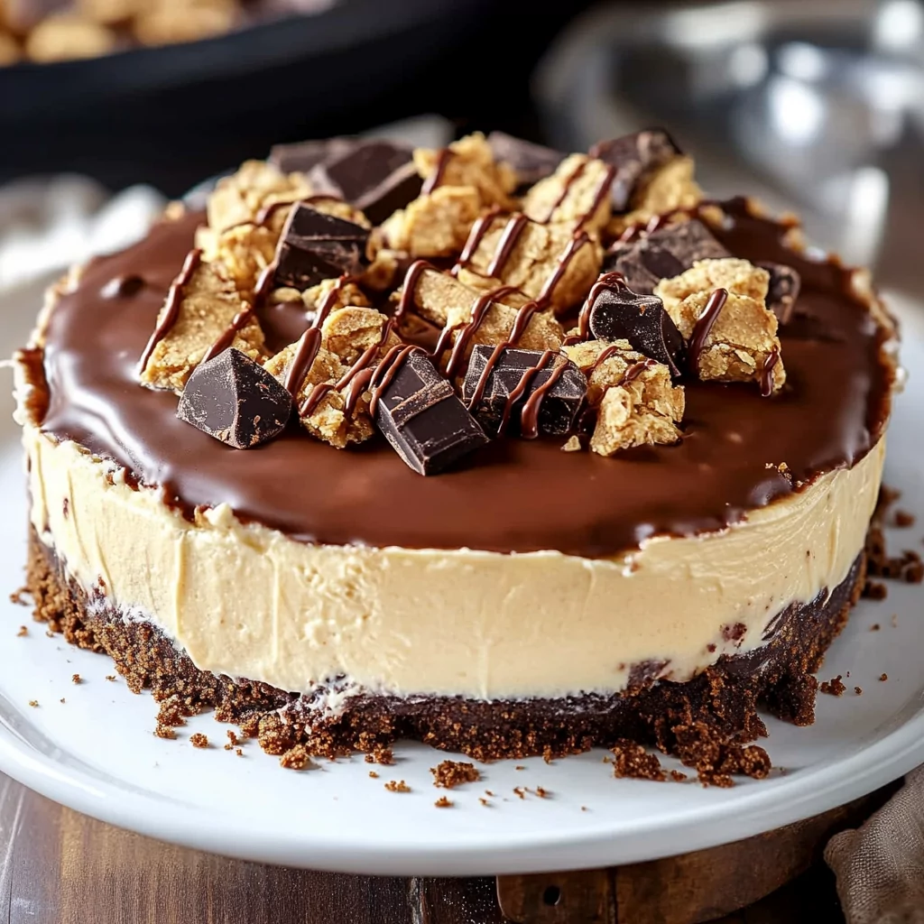 Peanut Butter Chocolate Pie