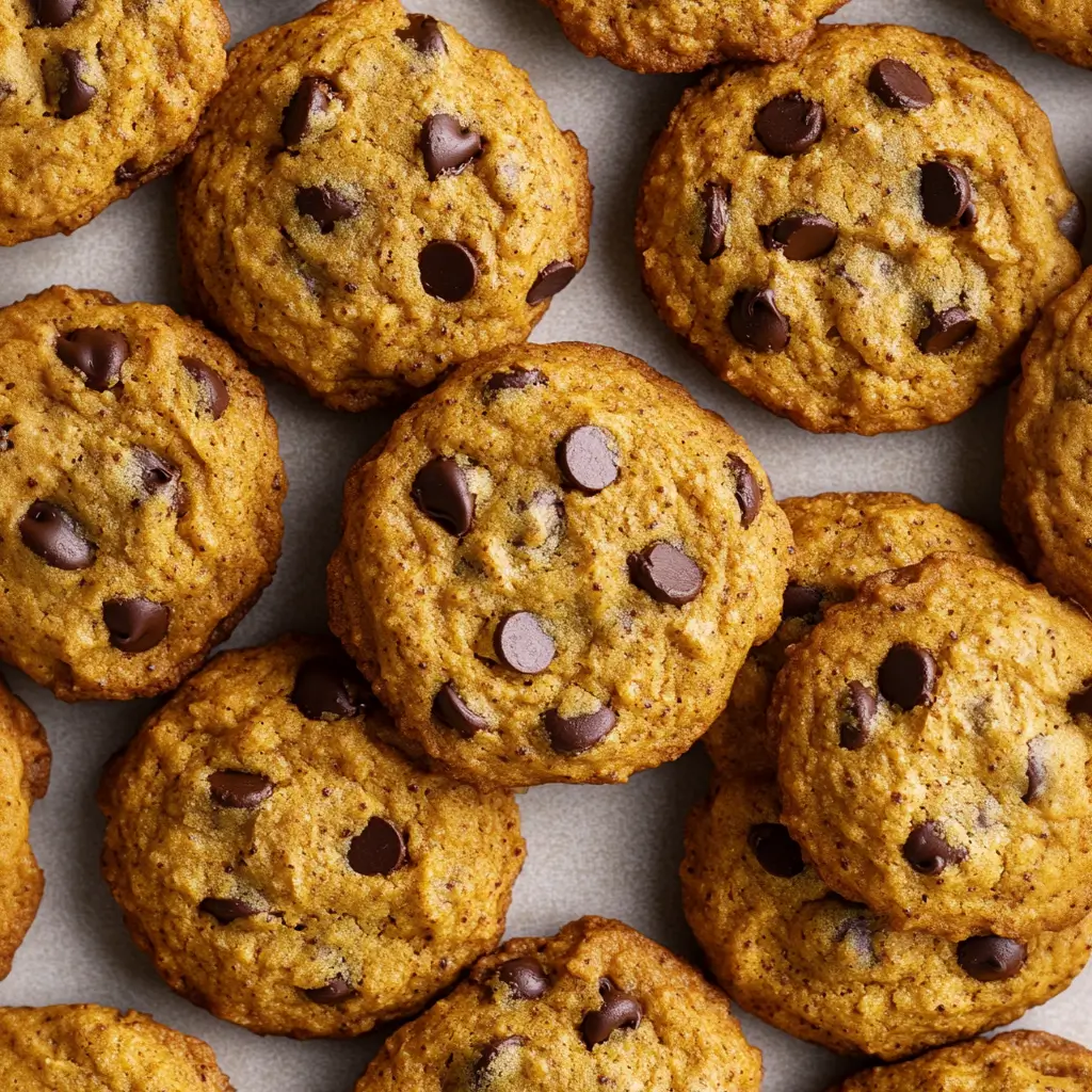 Pumpkin Chocolate Chip Cookies