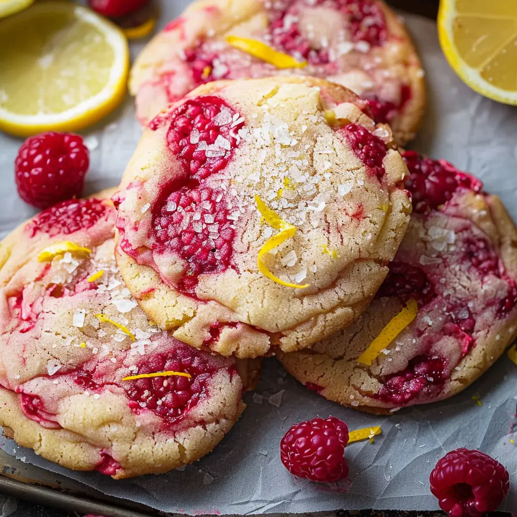 Raspberry Lemonade Cookies