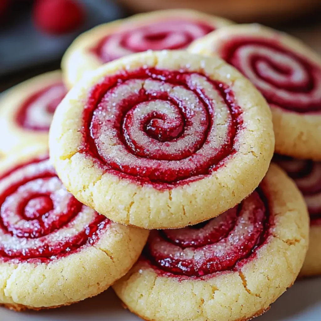 Raspberry Swirl Cookies (1)