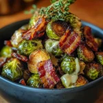 Roasted Brussels Sprouts with Bacon