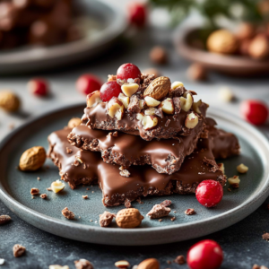 Rocky Road Peanut Clusters