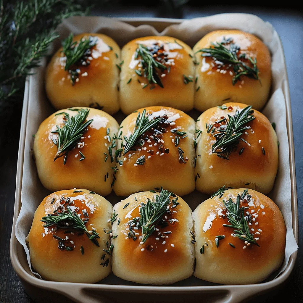 Rosemary Honey Butter Dinner Rolls Recipe3