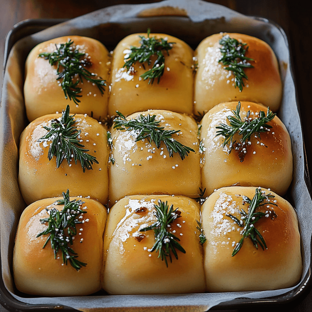 Rosemary Honey Butter Dinner Rolls Recipe3