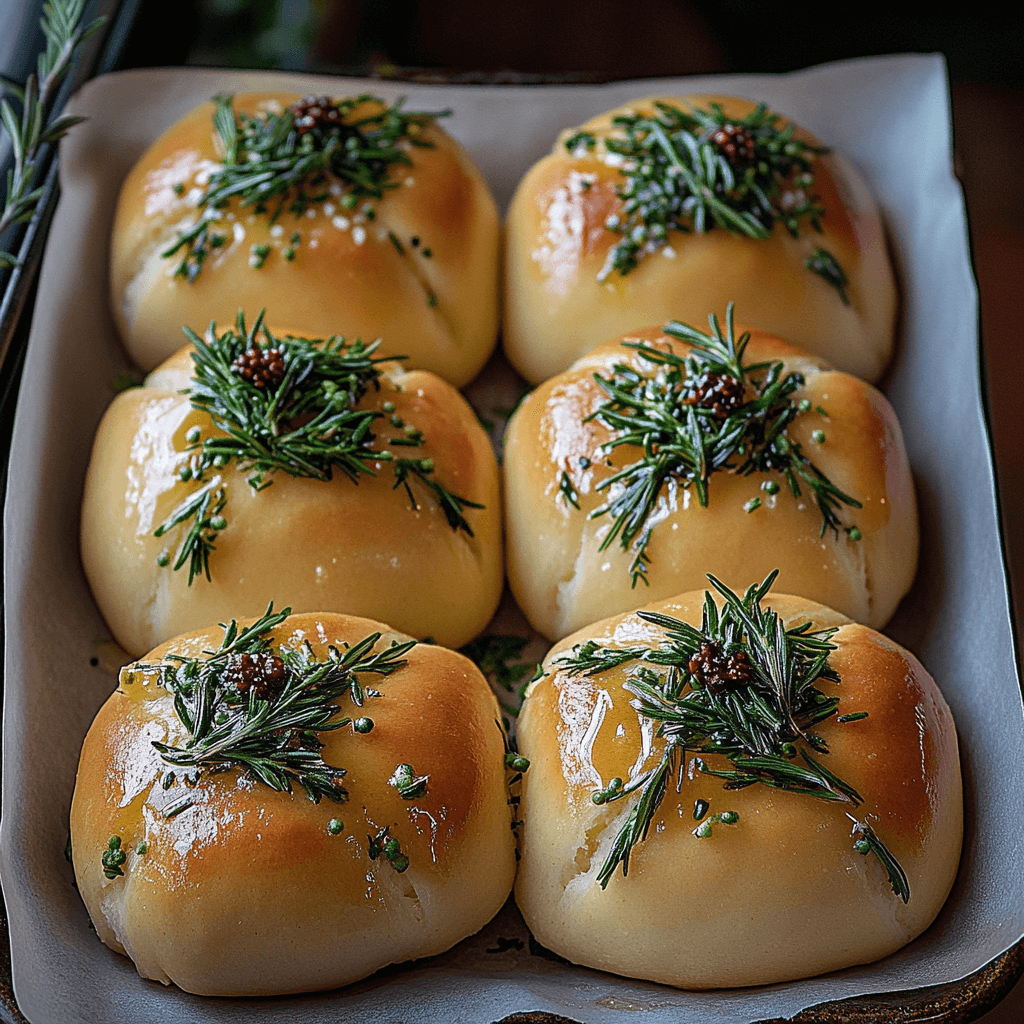 Rosemary Honey Butter Dinner Rolls Recipe3