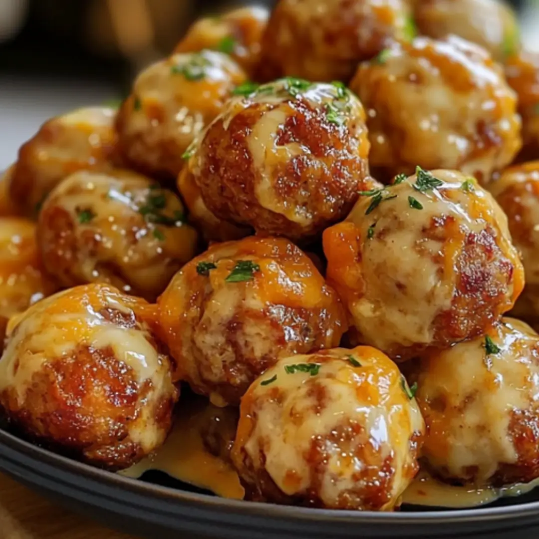 Rotel Cream Cheese Sausage Balls