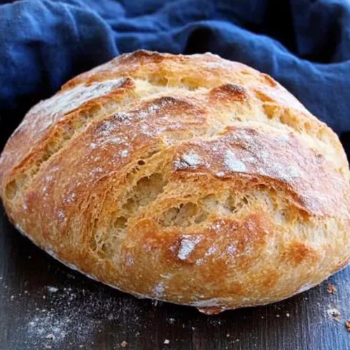 Rustic Italian Crusty Bread Recipe