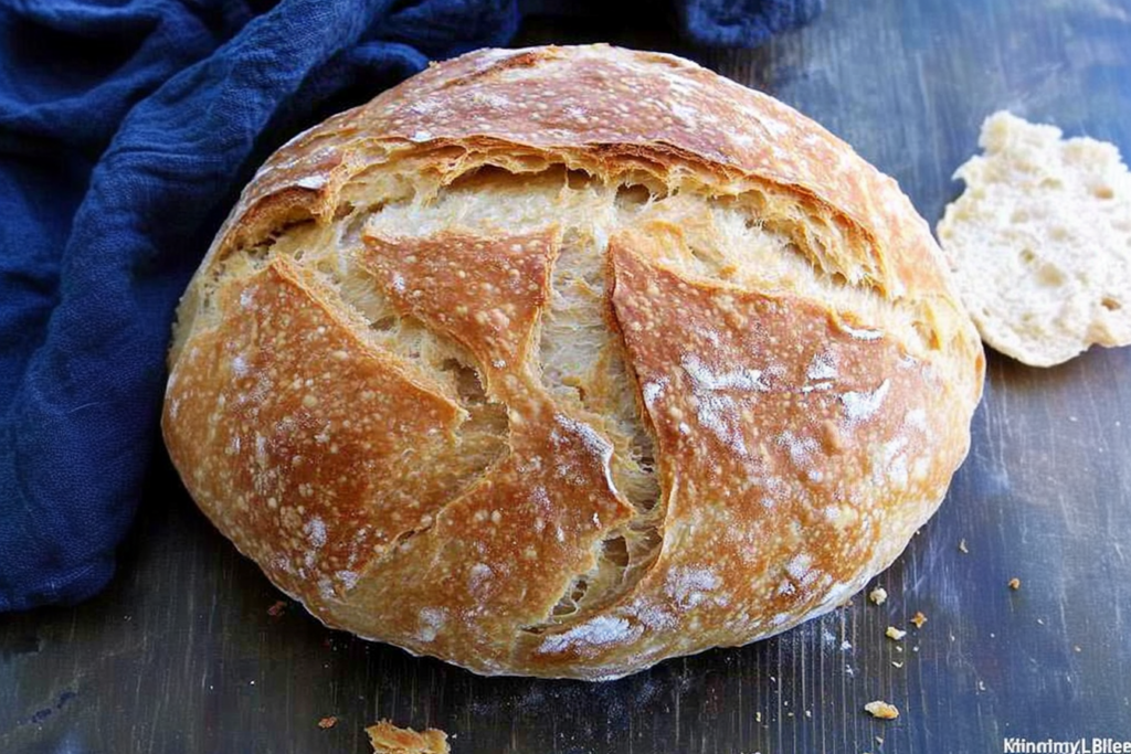 Rustic Italian Crusty Bread Recipe