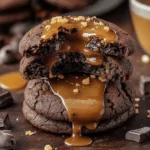 Salted Caramel Chocolate Cookies