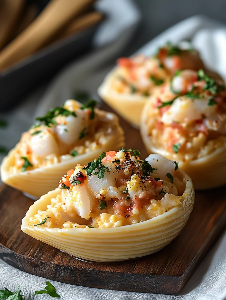 Seafood Stuffed Shells