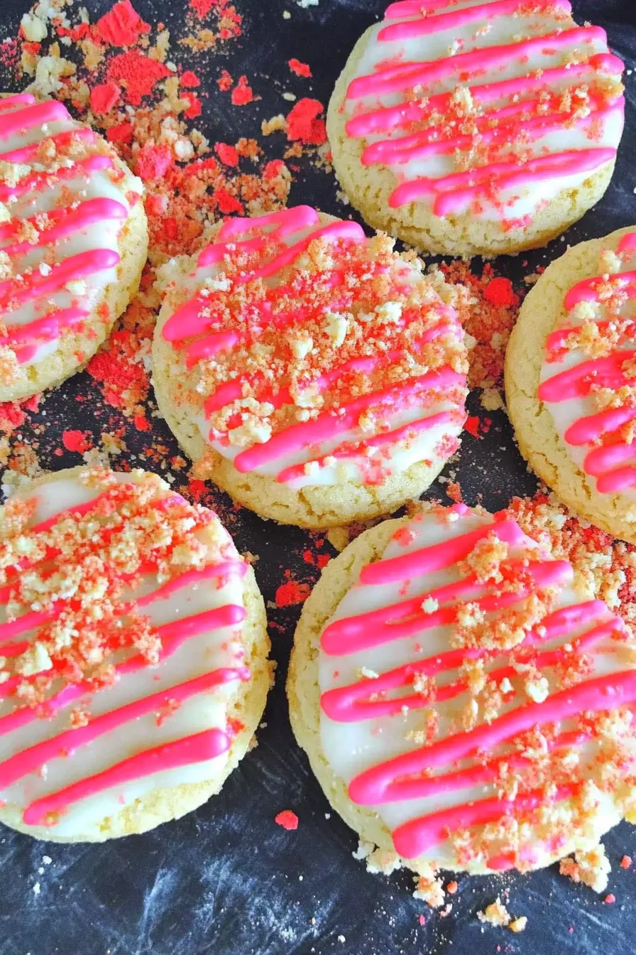 Strawberry Shortcake Sugar Cookies