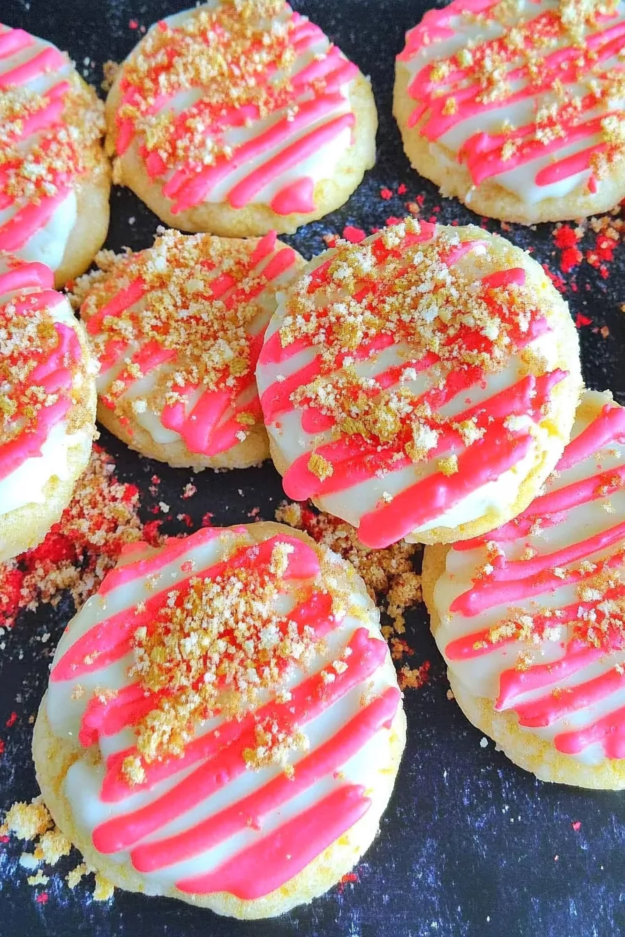 Strawberry Shortcake Sugar Cookies