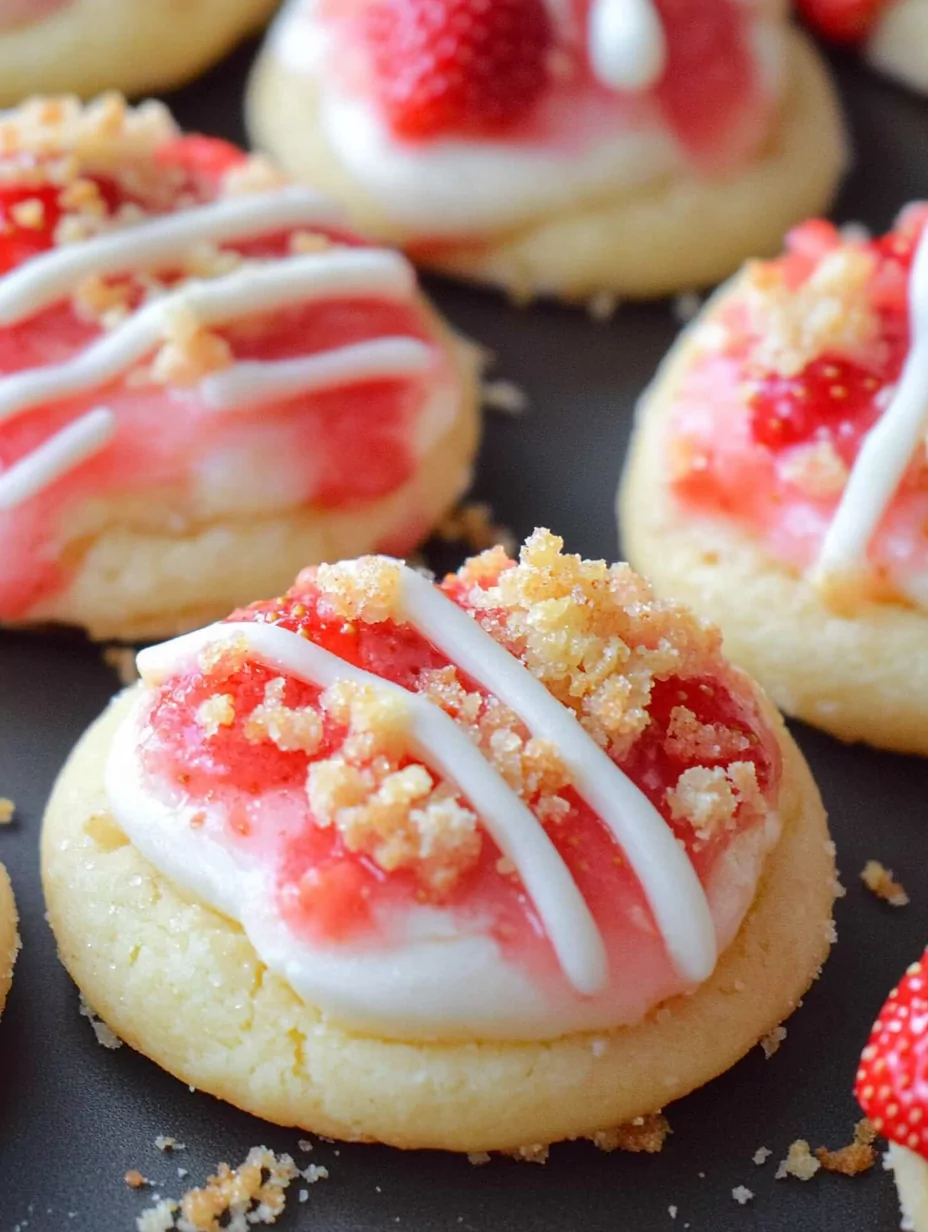 Strawberry Shortcake Sugar Cookies