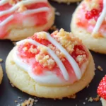 Strawberry Shortcake Sugar Cookies-4