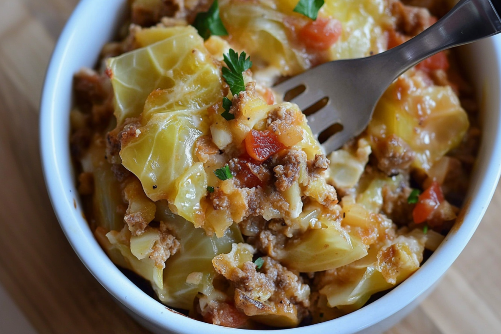 Stuffed Cabbage Casserole